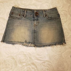 ABERCROMBIE & FITCH jeans mini skirt